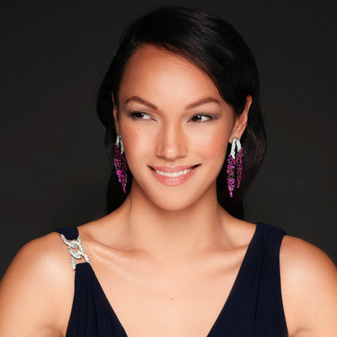 Saint-Tropez collectie - Zomerse statement oorbellen - Victoria Valenza