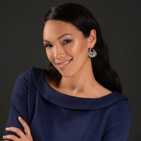 Milano Collectie - Moderne Italiaanse oorbellen - Victoria Valenza