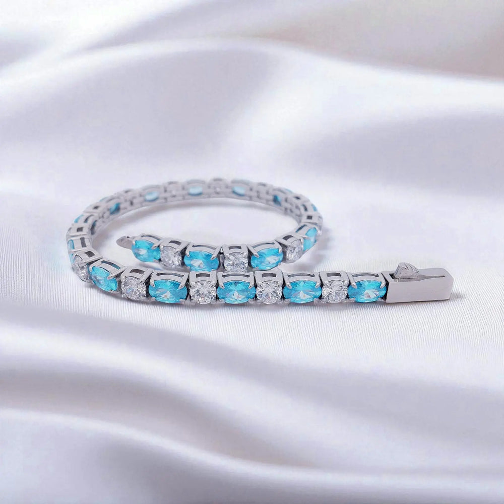 
                      
                        RVS armband met paars-grijze en witte zirkonia stenen (kopie)  Victoria Valenza
                      
                    