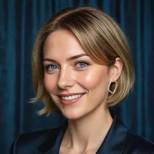 Goudkleurige ruit oorbellen met zirkonia stenen  Victoria Valenza